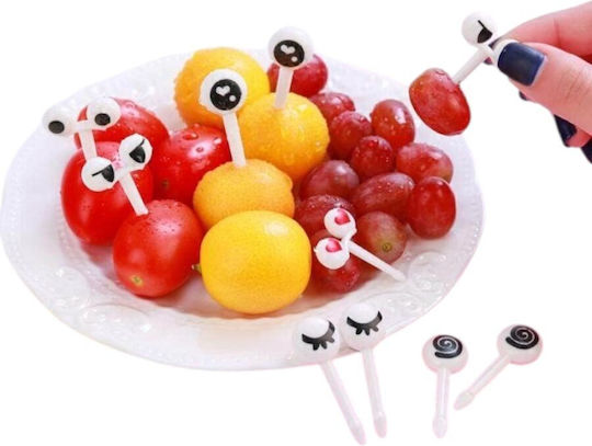Queen Mother Forks Party White 10pcs