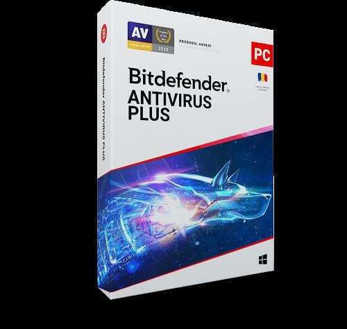 BitDefender Antivirus Plus pentru 10 Dispozitive și 1 An de Utilizare (Licență Electronică)