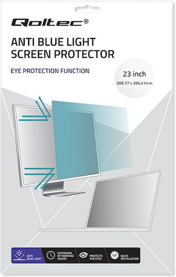 Qoltec Φίλτρο Μπλε Φωτός 23" 16:9