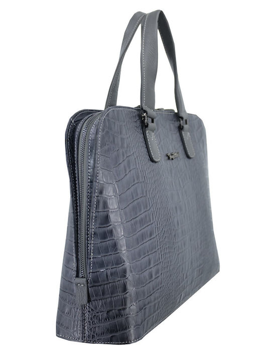 Leather 100 Δερματινη Γυναικεια Τσαντα Κωδικος 44s-bag-0485-359 Grey