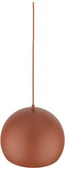 TK Lighting Pendant Light Brown with Socket E27 27x160cm