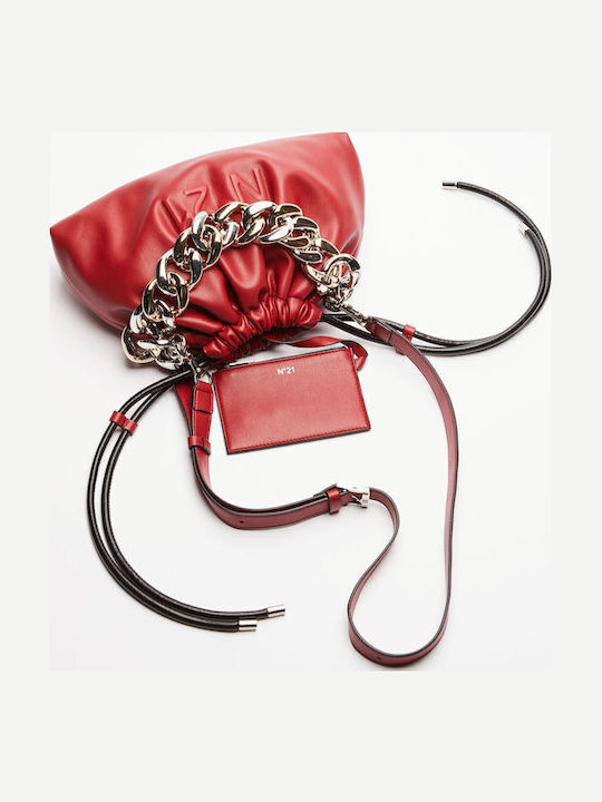 Nº21 Eva Crossbody Clutch Τσαντα Κοκκινο