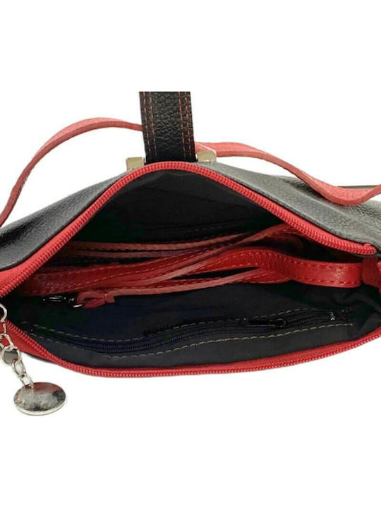 Damentasche Crossbody Echtes Leder Hochwertige Qualität Schwarz