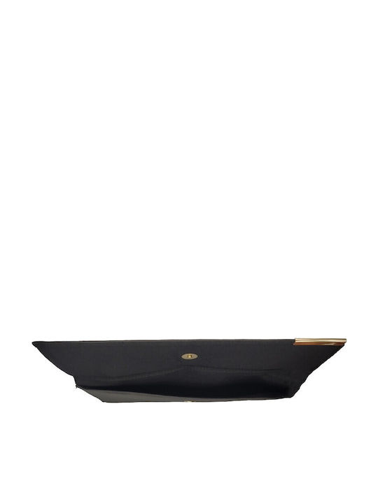 Evening Envelope Bag Gold Detail 016.16252 V-store_black