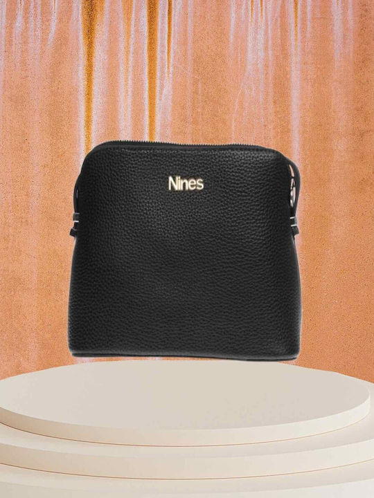 15051 Nines Damen Crossbody Tasche Schwarz