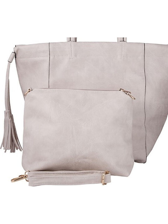 Shoulder Bag Set Necessaire 19326 Beige