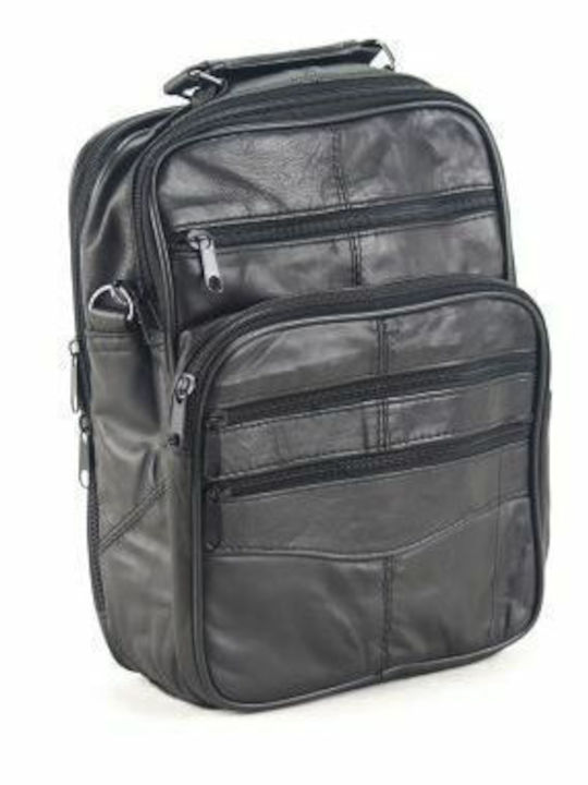 Kouros Leather Men's Shoulder Bag 2005/10 Black