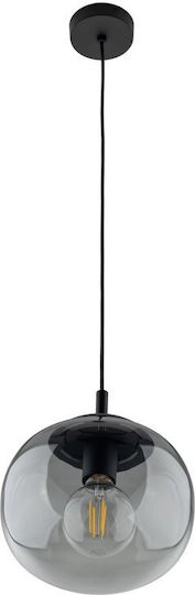 TK Lighting Κρεμαστό Φωτιστικό Μαύρο 20x20εκ.