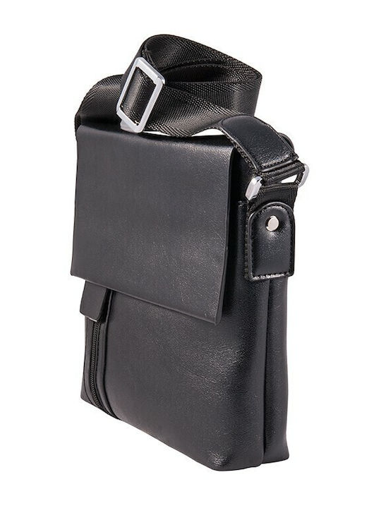 Herren Umhängetasche Schwarz 19061-01 V-store
