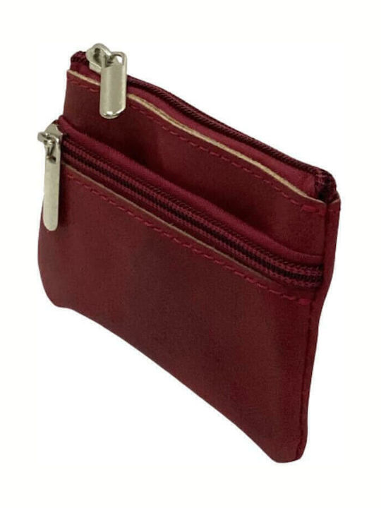 Key Holder Genuine Leather Of Exceptional Quality Greek Made Red