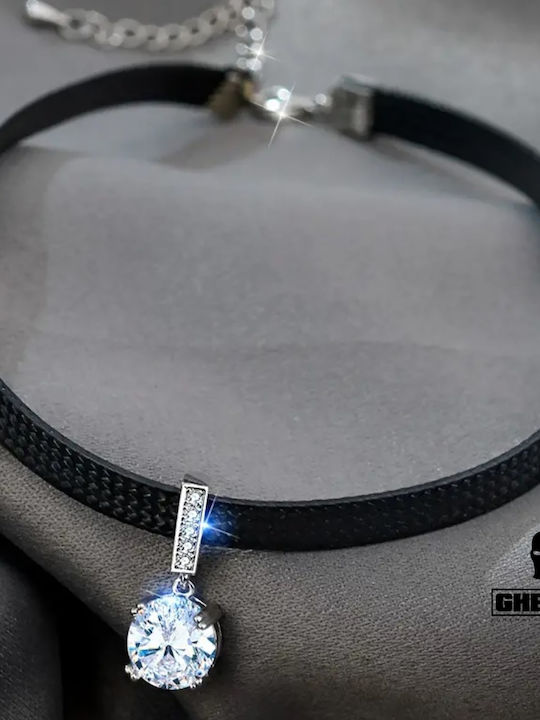 Ghetto Choker Μαύρο