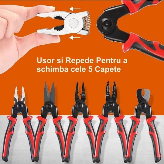 Set de clești Lungime 127mm
