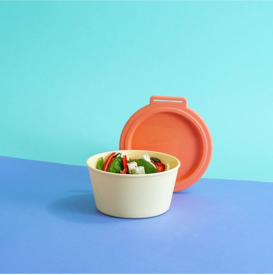 Koziol Plastic Lunch Box Yellow 700ml