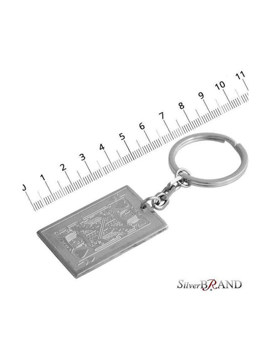 Μπρελόκ Τραπουλόχαρτο Ρήγας Κούπα 9,0x2,7cm