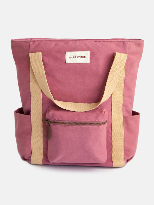 Σακίδιο Πλάτης Backpack Miss Wood Ροζ Σακίδιο Πλάτης Backpack Miss Wood Ροζ