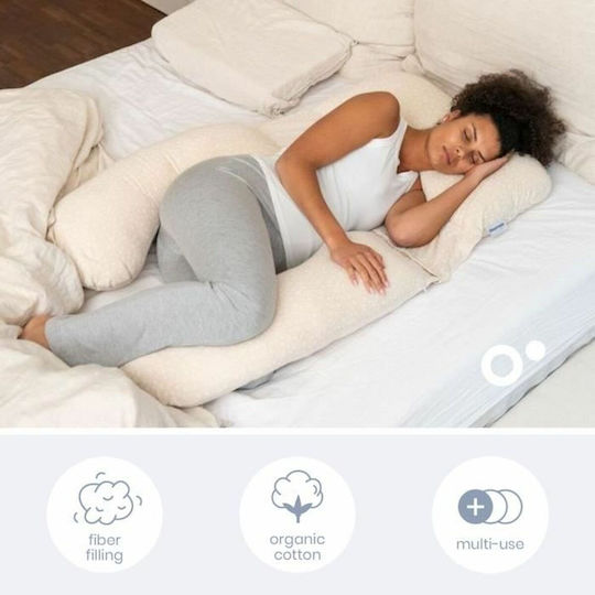 Doomoo Μαξιλάρι Εγκυμοσύνης & Θηλασμού Μπεζ 135cm