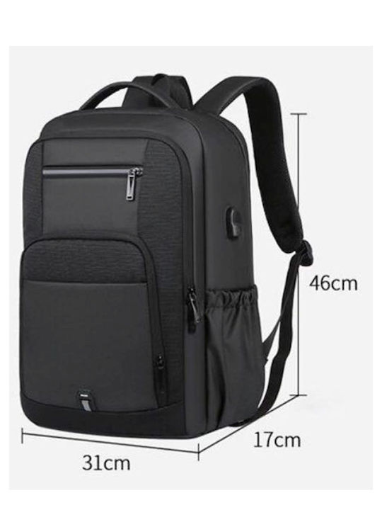 Αδιάβροχο Σακίδιο Πλάτης Μαύρο 46x31x17cm M2202 Αδιάβροχο Σακίδιο Πλάτης Μαύρο 46x31x17cm M2202