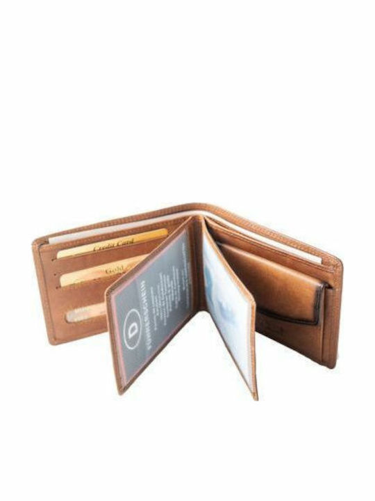 Kouros Leder Herrenbrieftasche 1009 Kamel