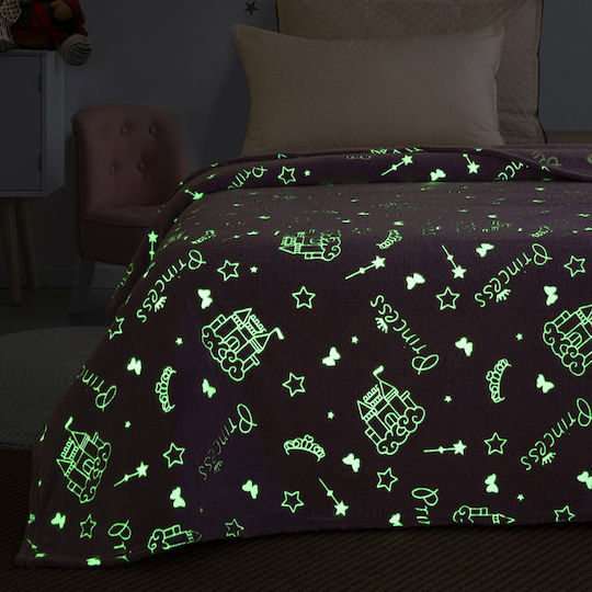 Beauty Home Blanket Art 6146 Glowing Lilac 160x220cm