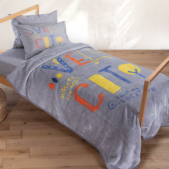 Nef-Nef Homeware Pătură Catifea Velocity Velocity 160x220cm