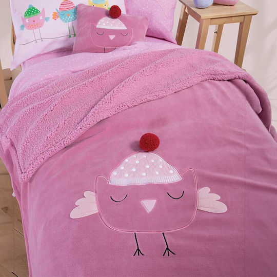 Nef-Nef Homeware Одеяло Tweet so SweetLovely Sweet Lovely 130x180cm