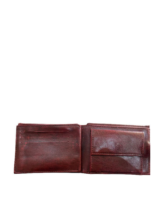 Men's Wallet Brown Artificial Leather ID Holder