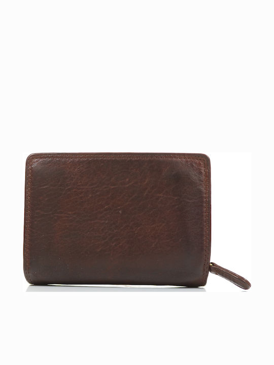 Trip Camel Wallet Genuine Vintage Soft Leather 535 Dark Brown