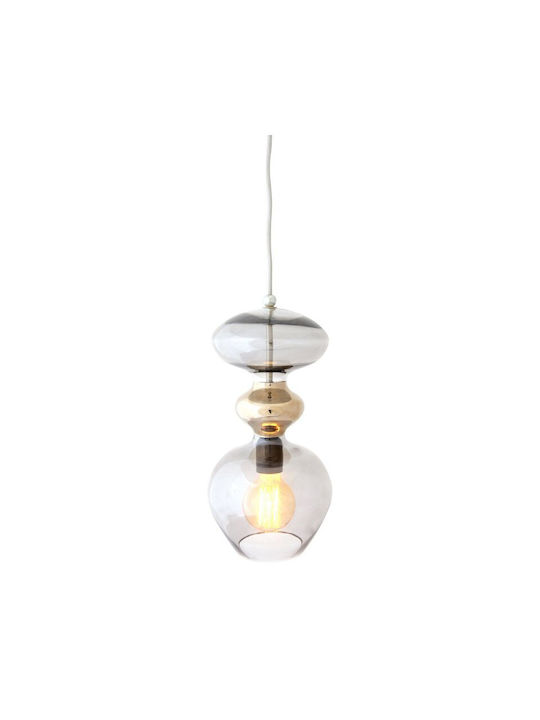 Ebb & Flow Pendant Light Turquoise 18x18cm