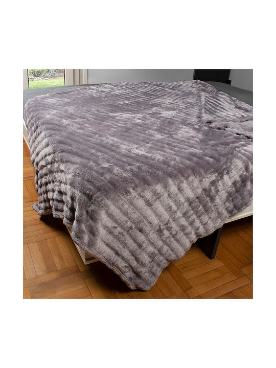 Dimcol Одеяло Флийс Grey 160x220cm