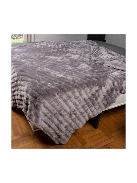 Dimcol Одеяло Флийс Grey 160x220cm