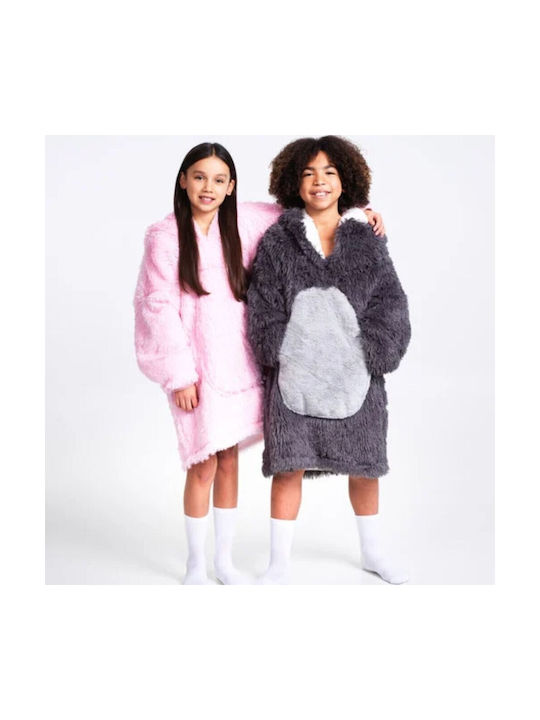 Noxxiez Gray Kids Blanket 160cm