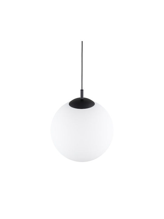 TK Lighting Κρεμαστό Φωτιστικό Λευκό με Ντουί E27