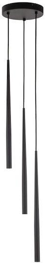 TK Lighting Κρεμαστό Φωτιστικό Καφέ με Ντουί G9 20x20εκ.