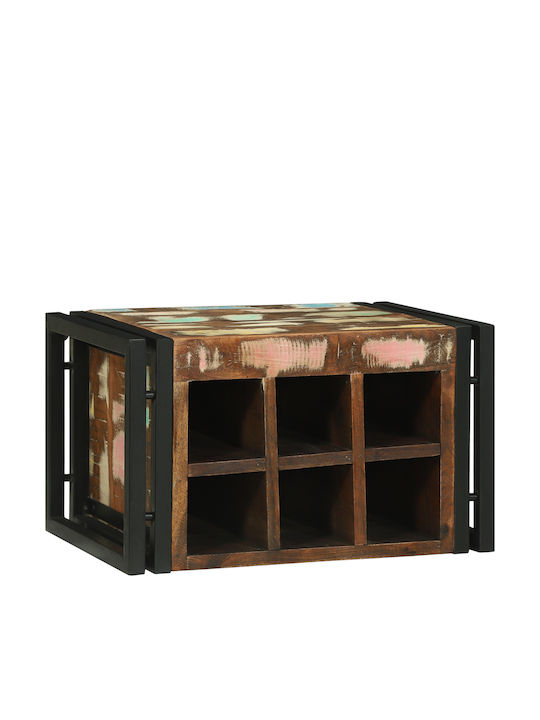 vidaXL Tischplatte Weinkeller Metallisch Braun 46x35x27.5εκ.