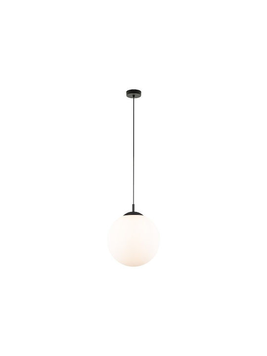 TK Lighting Κρεμαστό Φωτιστικό Γκρι με Ντουί E27