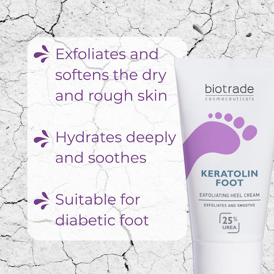 Biotrade Keratolin Foot 25% Urea Ενυδατική Κρέμα Ποδιών 50ml