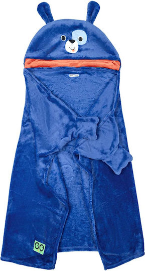 Zoocchini Κουβέρτα Fleece Dog Μπλε 91x127εκ.