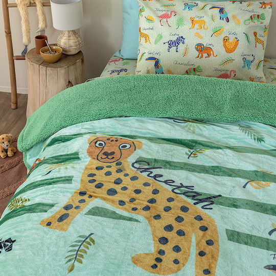 Palamaiki Κουβέρτα Fleece Πολύχρωμη 220x160εκ.
