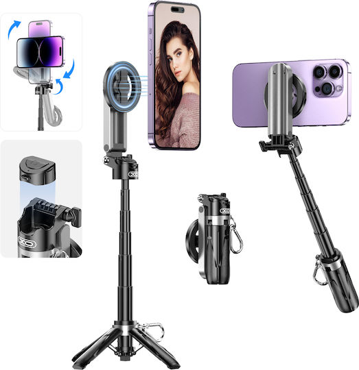 XO Selfie Stick with Bluetooth Ss22 Black 16.001.0257