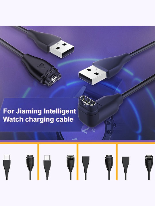 Καλώδιο Φόρτισης Ρολογιών Garmin Θηλυκό Usb-c Type-c Ίσιο Vivoactive 3 Music Approach S60 Forerunner 935 Quatix 5 Fenix 5s Fenix 5x Plus Fenix 5s Plus Instinct Fenix ​​5x Fenix 5 Fenix 5 Plus Vívosport Vívoactive 3 D2 Cha