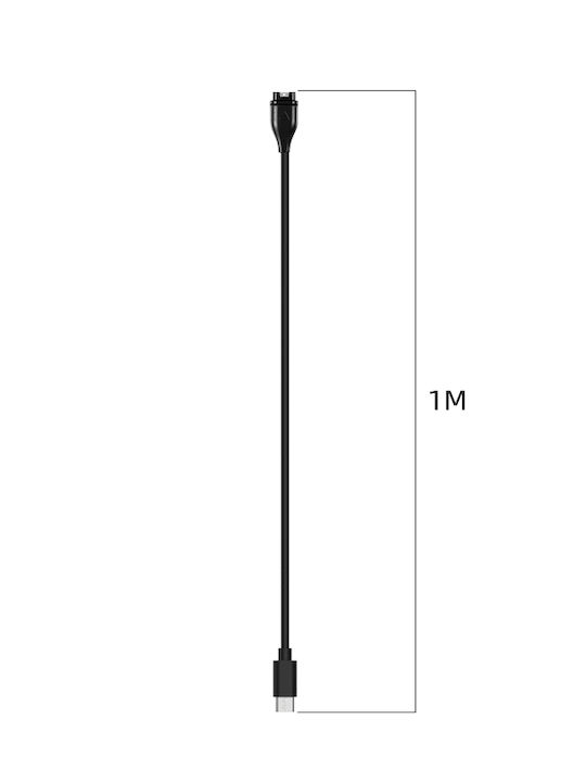 Garmin Forerunner 265 265S 965 Universeller Typ-c Usb-c Smart Watch Ladegerät Kabel Länge 1m Schwarzes