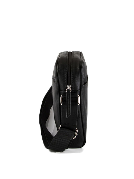 Hunter Herren Schultertasche Schwarz