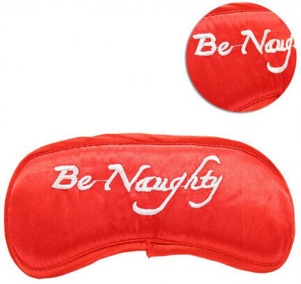 Naughty Toys Be Naughty Red Eye Mask