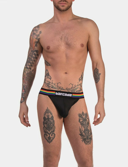 Barcode Berlin Pride Jockstrap Μαύρο