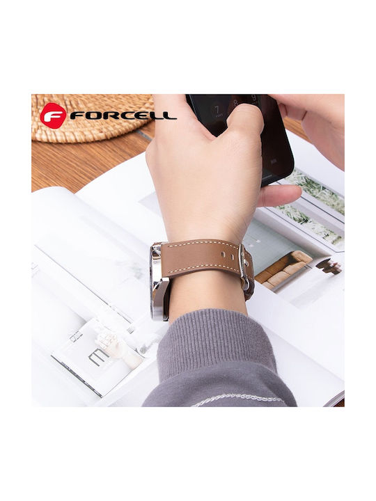 Forcell Armband Braun (SAMSUNG Uhr 22 mm) Forcell Armband Braun (SAMSUNG Uhr 22 mm)
