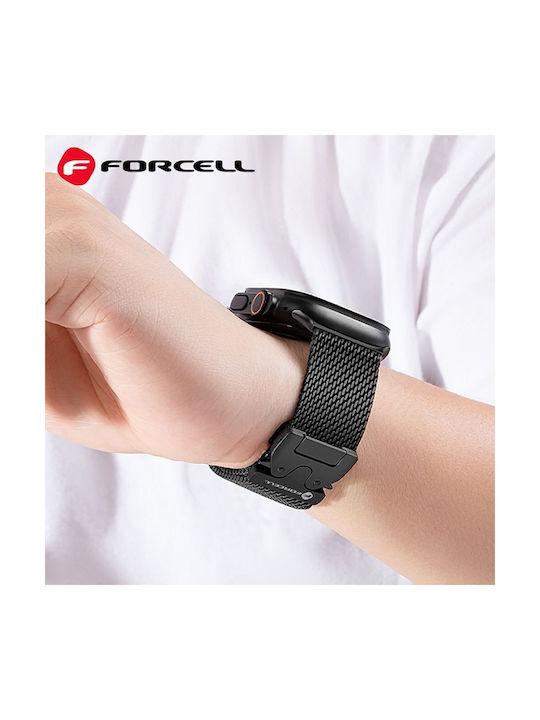 Forcell Strap Black (Apple Watch 42/44/45/49 mm) Forcell Strap Black (Apple Watch 42/44/45/49 mm)