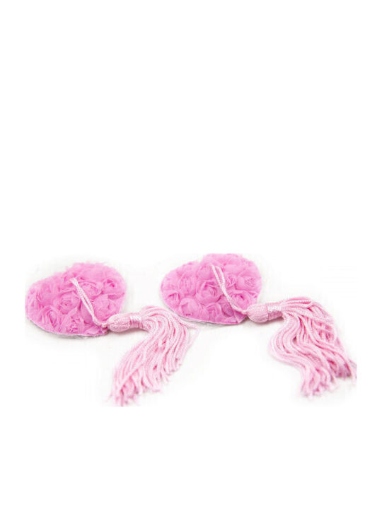 Naughty Toys Pink Burlesque Rose Nipple Pasties