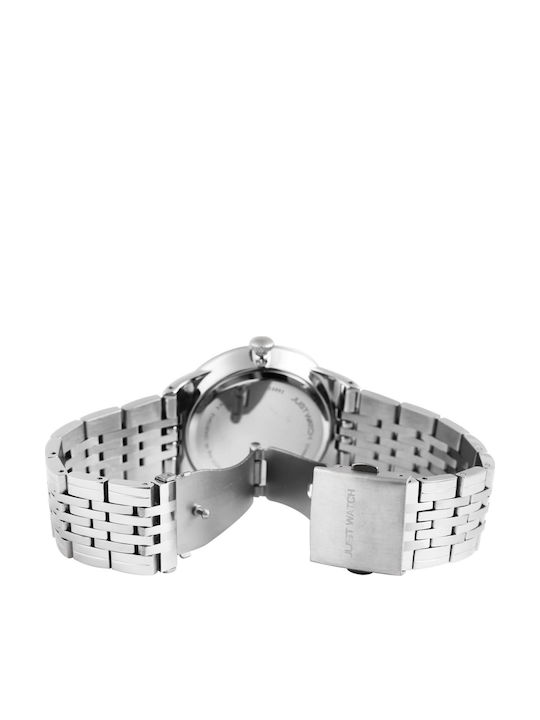 Just Watch Uhr Batterie mit Metallarmband