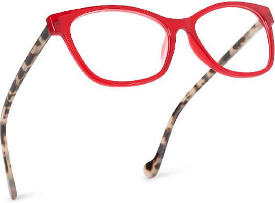 Ochelari De Citit Nordicvision Jarfalla Roșii +2.50