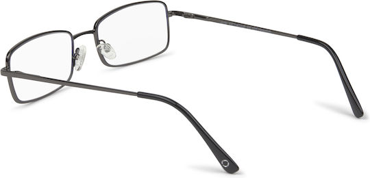 Nordicvision Eslov-Gun Metall Lesebrillen +3,50